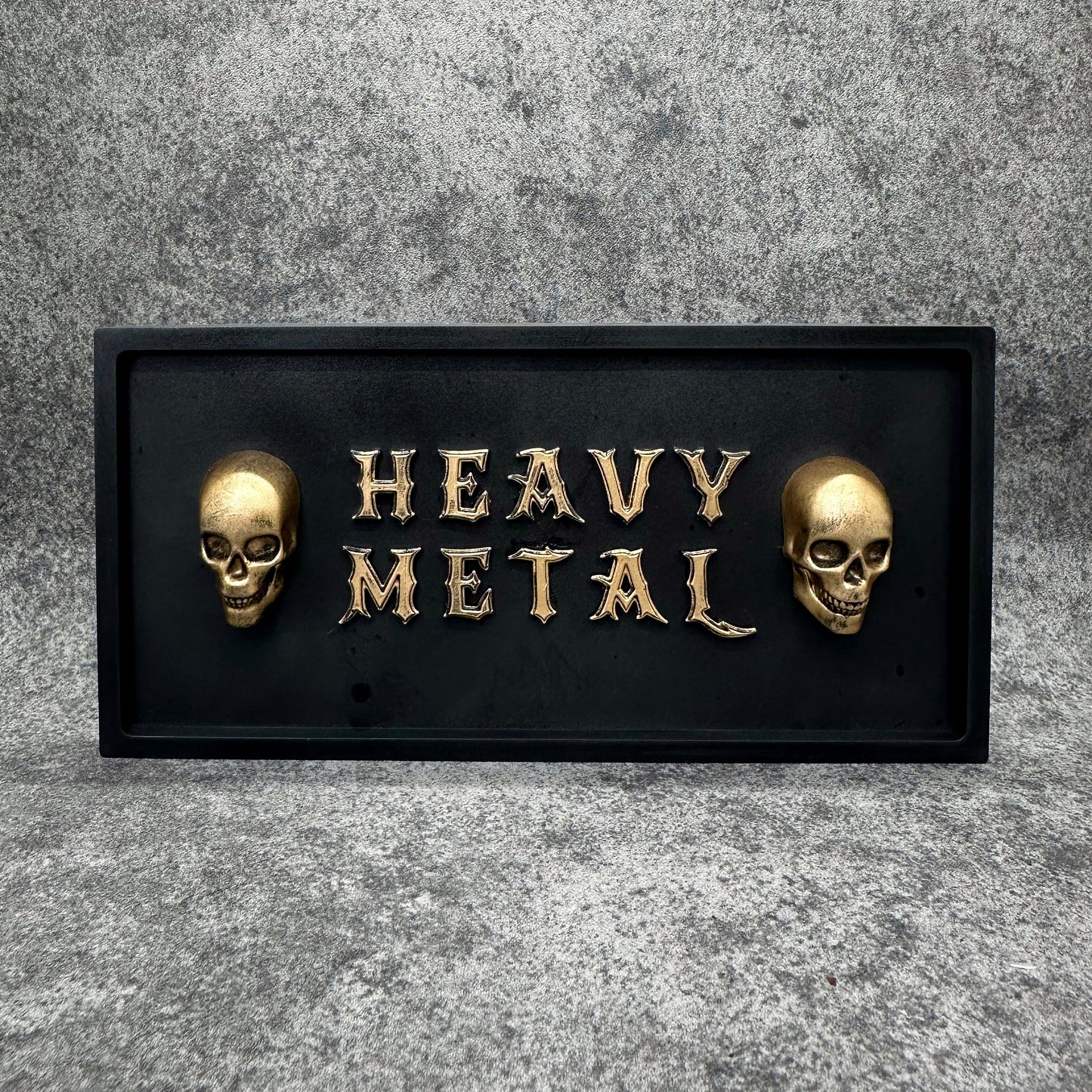 Heavy Metal Wall Plaque