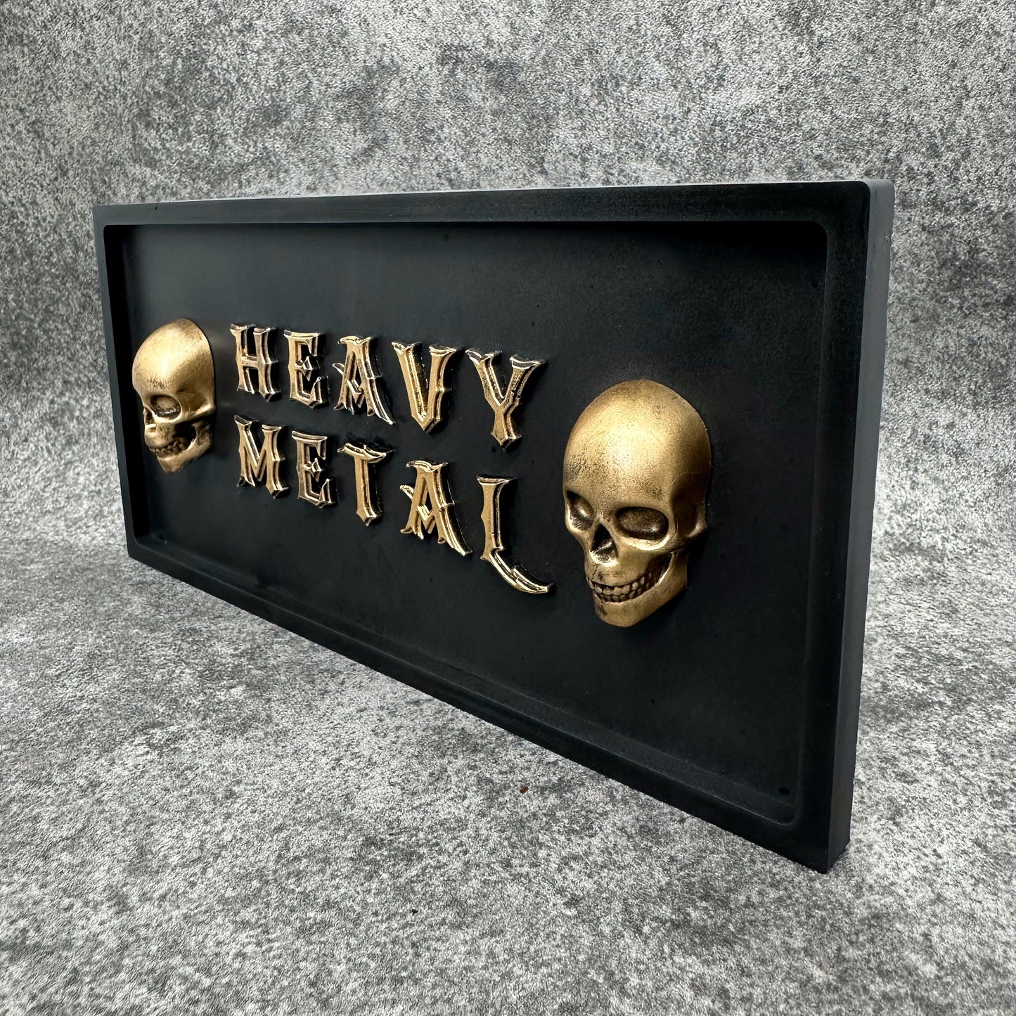 Heavy Metal Wall Plaque