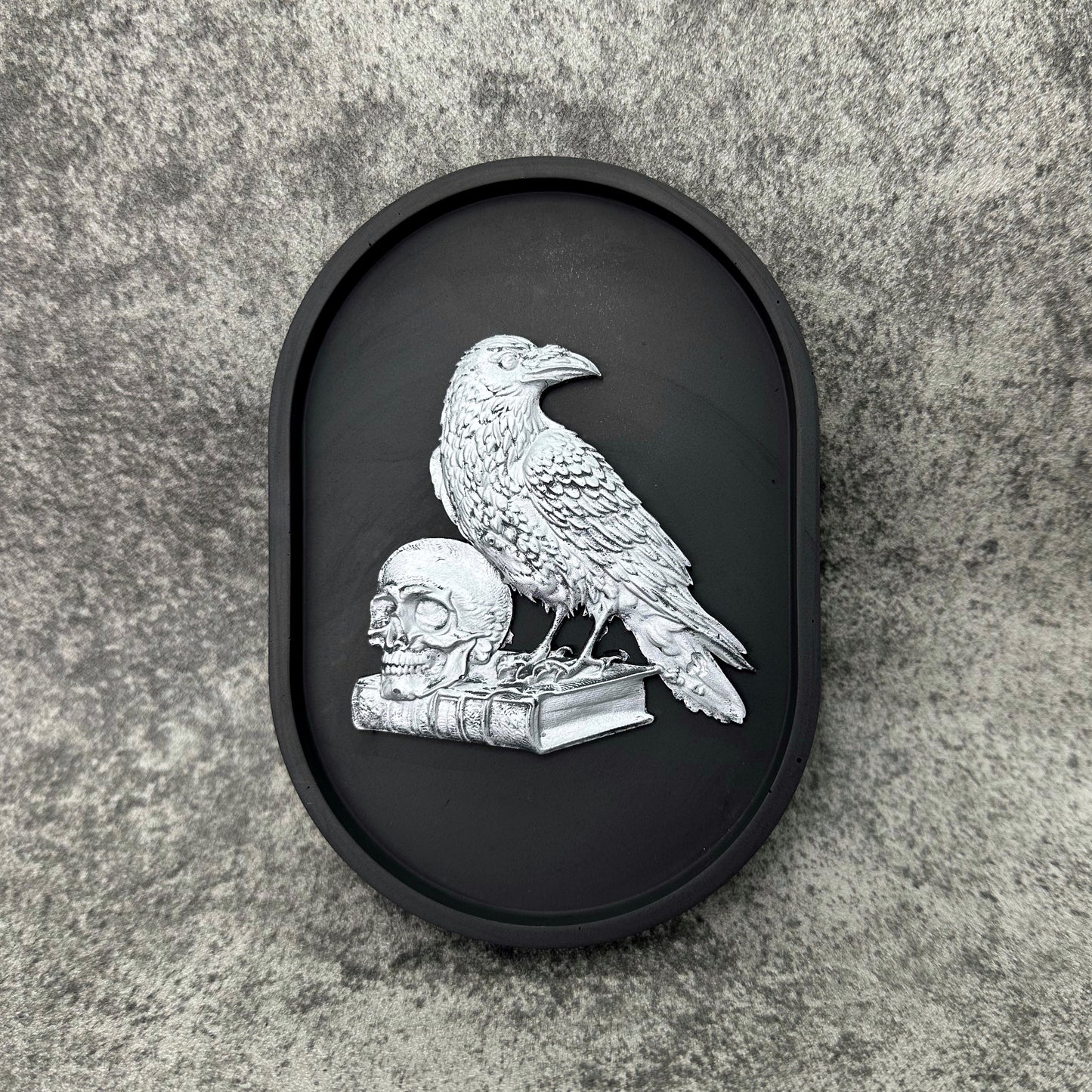 Raven Dark Academia Plaque