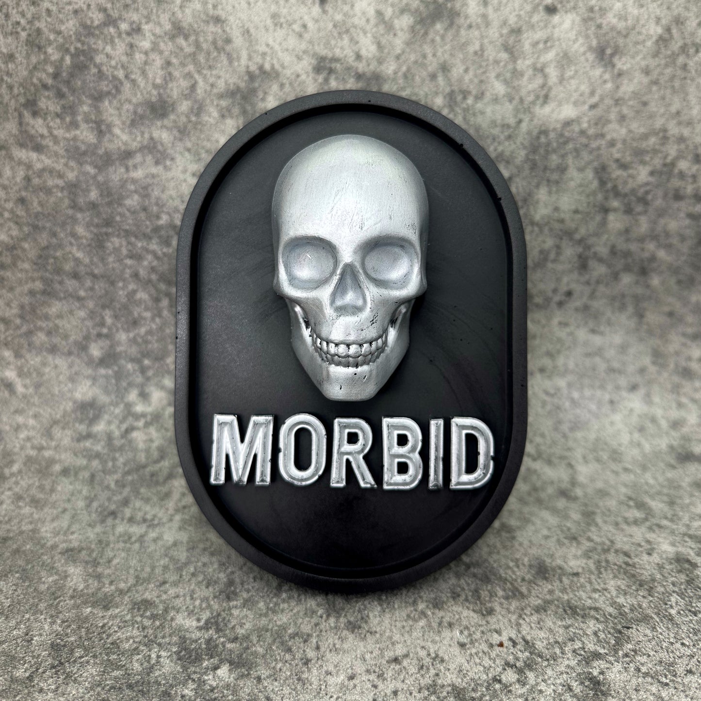 ‘Morbid’ Wall Plaque
