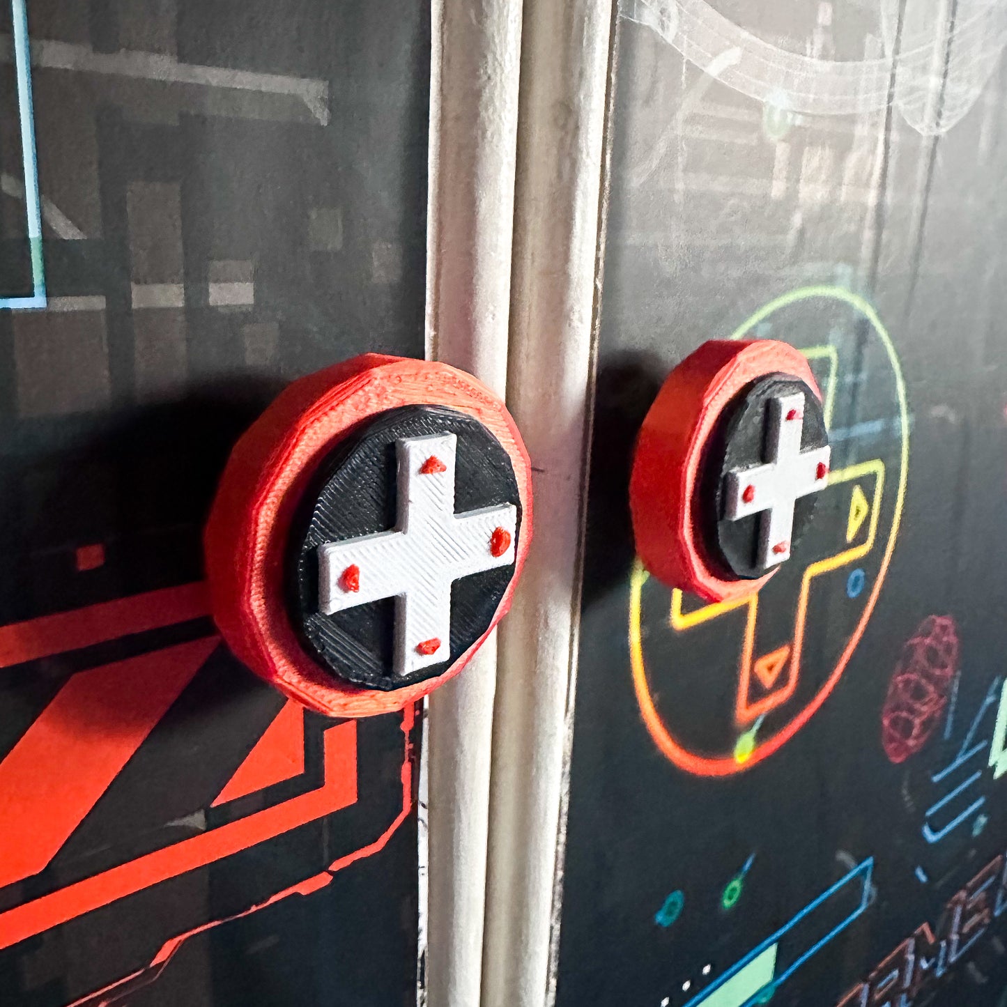Pair of Gamer Cupboard/Drawer Handles