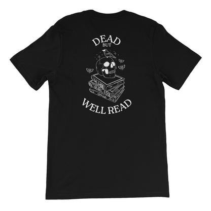 Dead But Well Read Unisex Short Sleeve T-Shirt