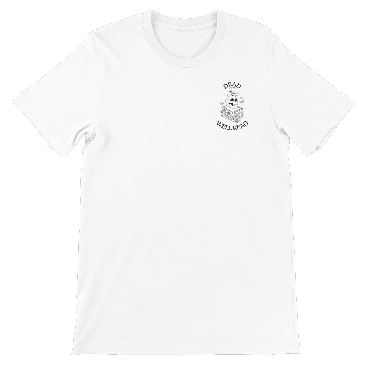 Dead But Well Read Unisex Short Sleeve T-Shirt