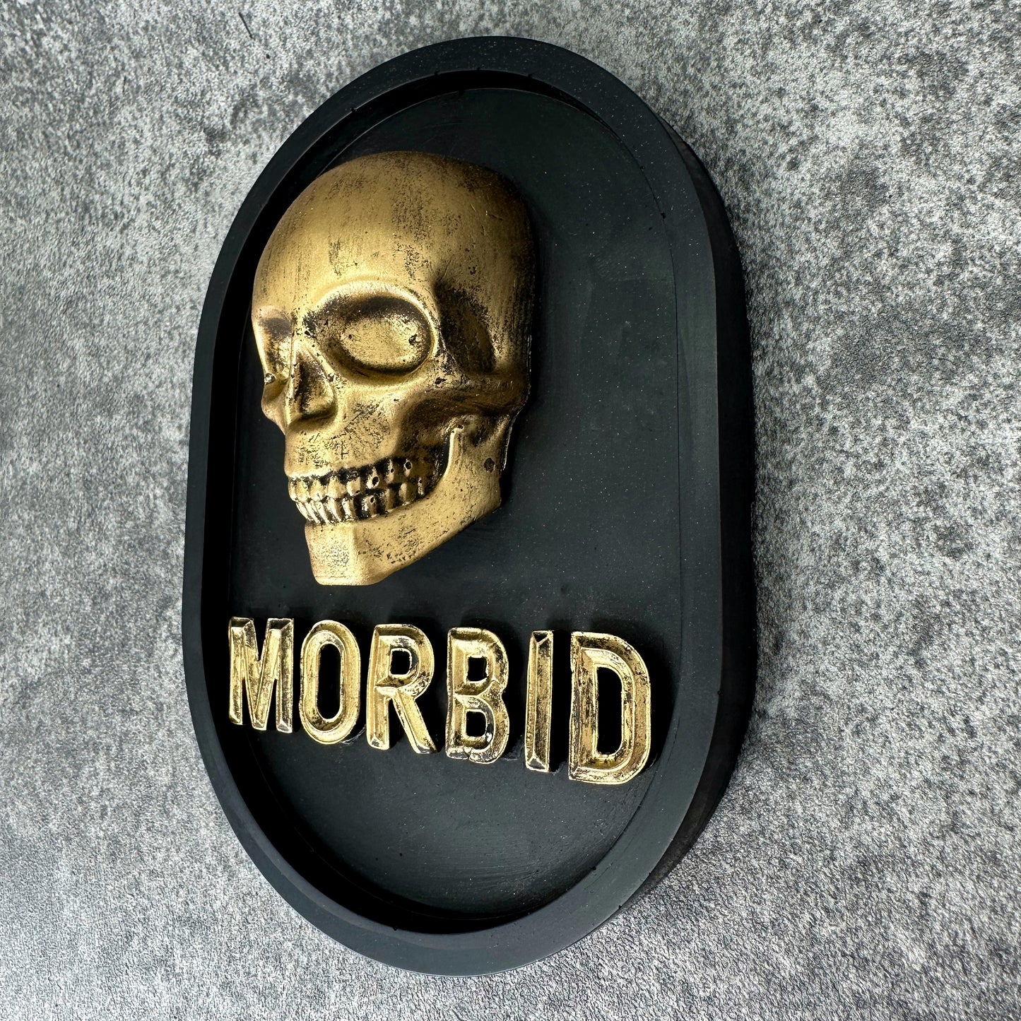 ‘Morbid’ Wall Plaque