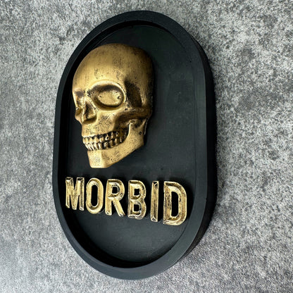 ‘Morbid’ Wall Plaque