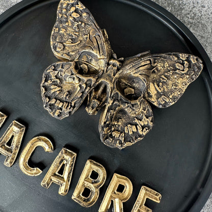 ‘Macabre’ Death Moth Wall Plaque