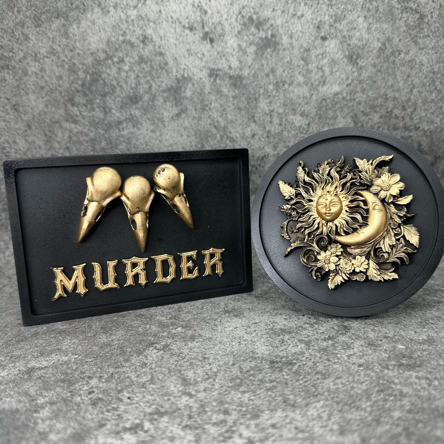 Murder Gothic Wall Plaque