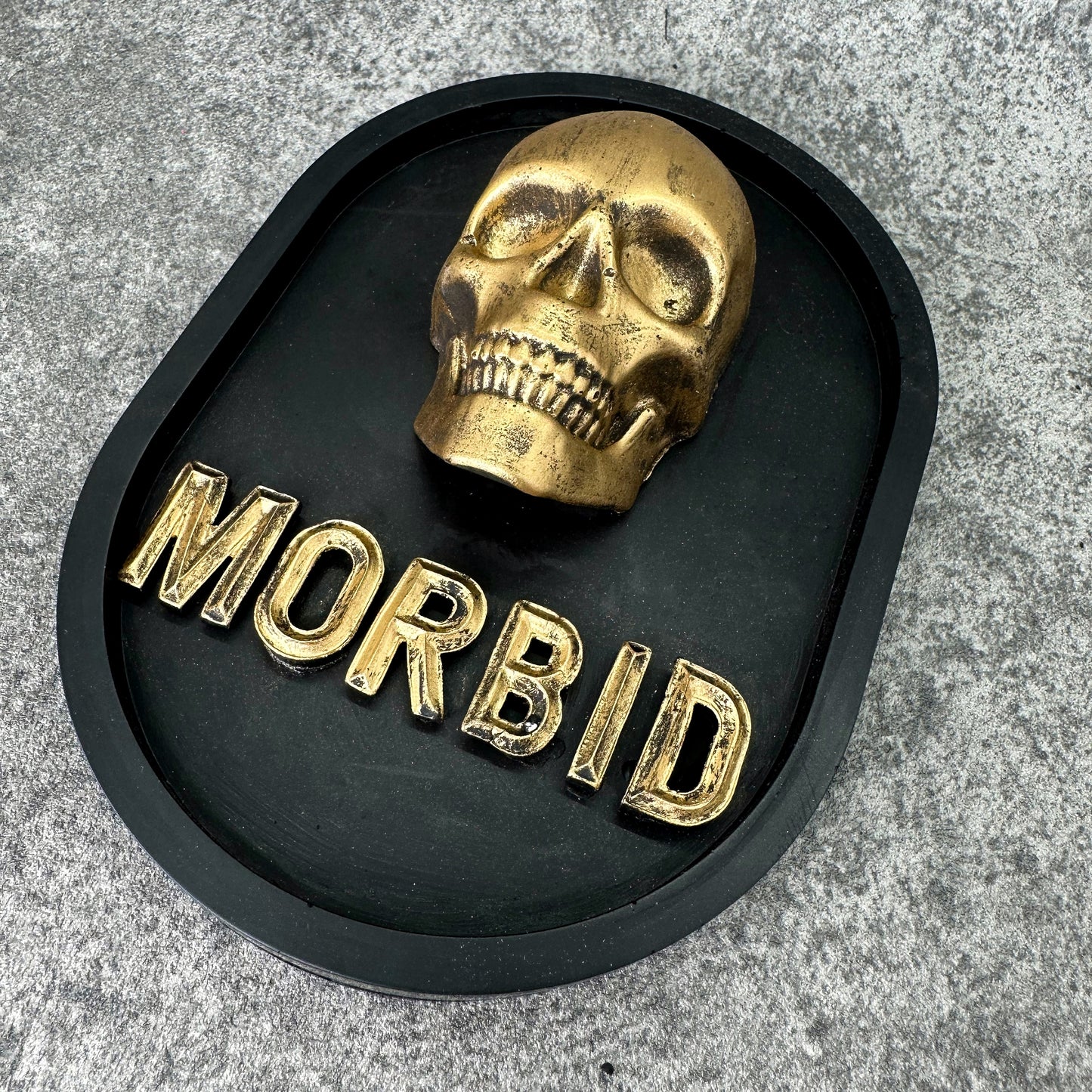 ‘Morbid’ Wall Plaque