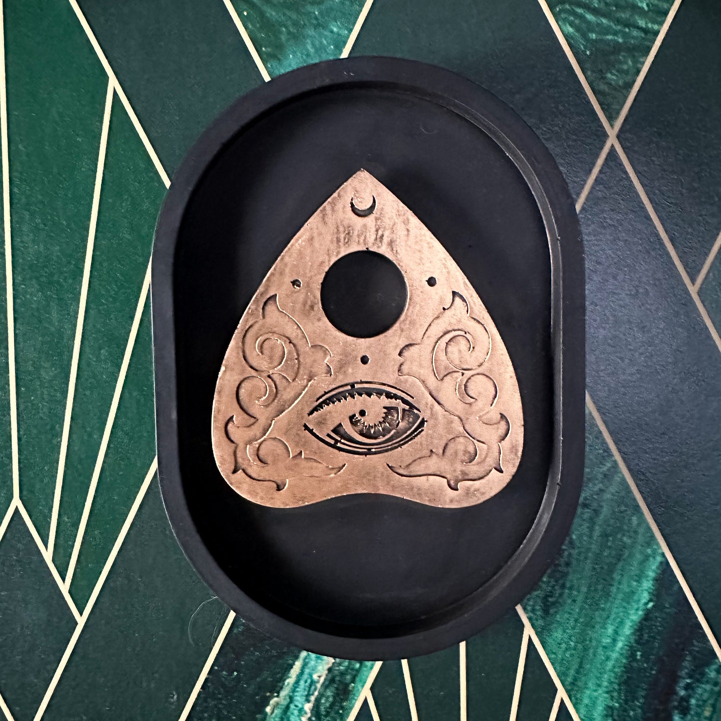 Ouija Planchette Wall Plaque