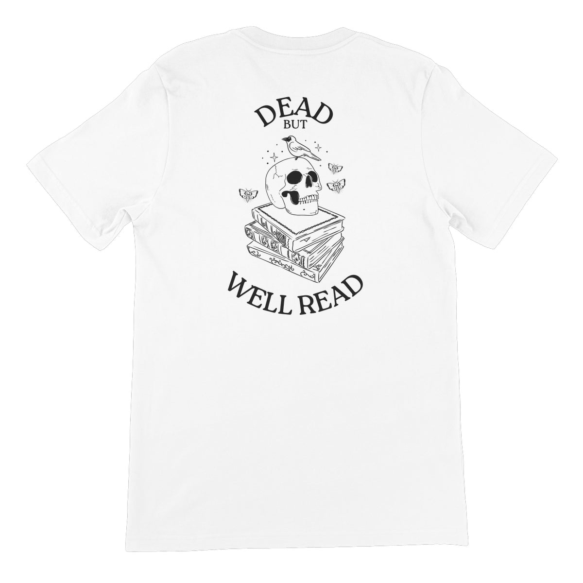 Dead But Well Read Unisex Short Sleeve T-Shirt