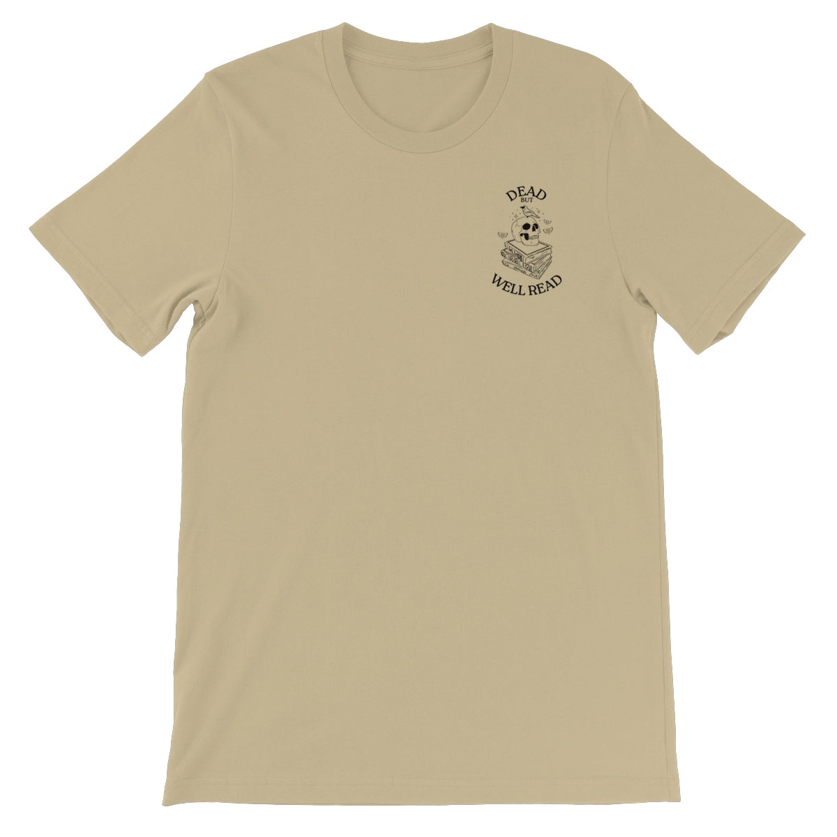 Dead But Well Read Unisex Short Sleeve T-Shirt