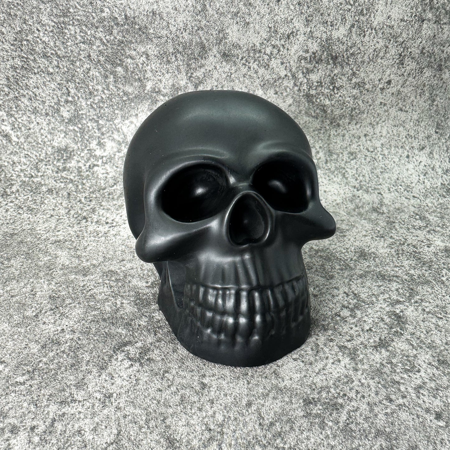 Ceramic Skull Paperweight Ornament