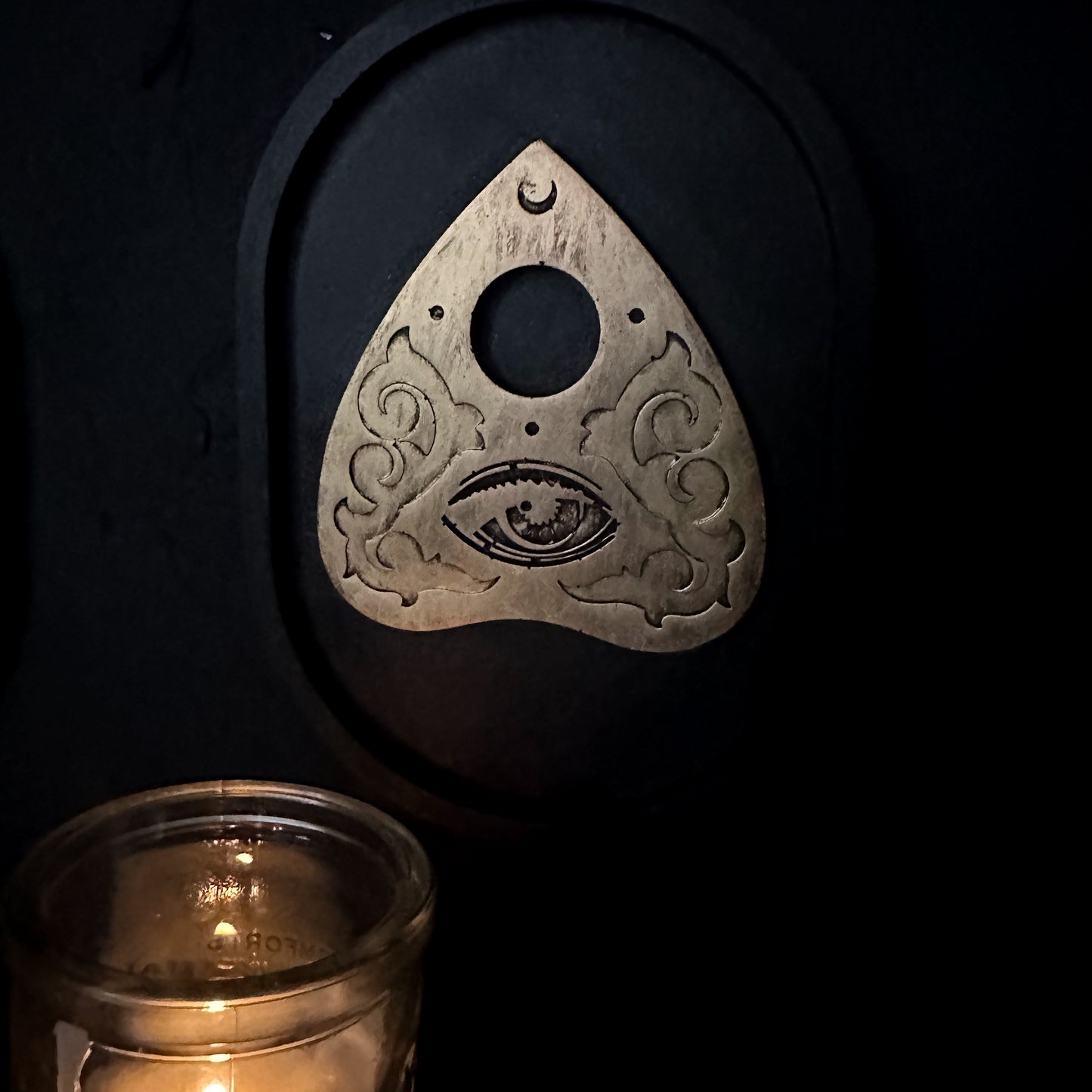 Ouija Planchette Wall Plaque