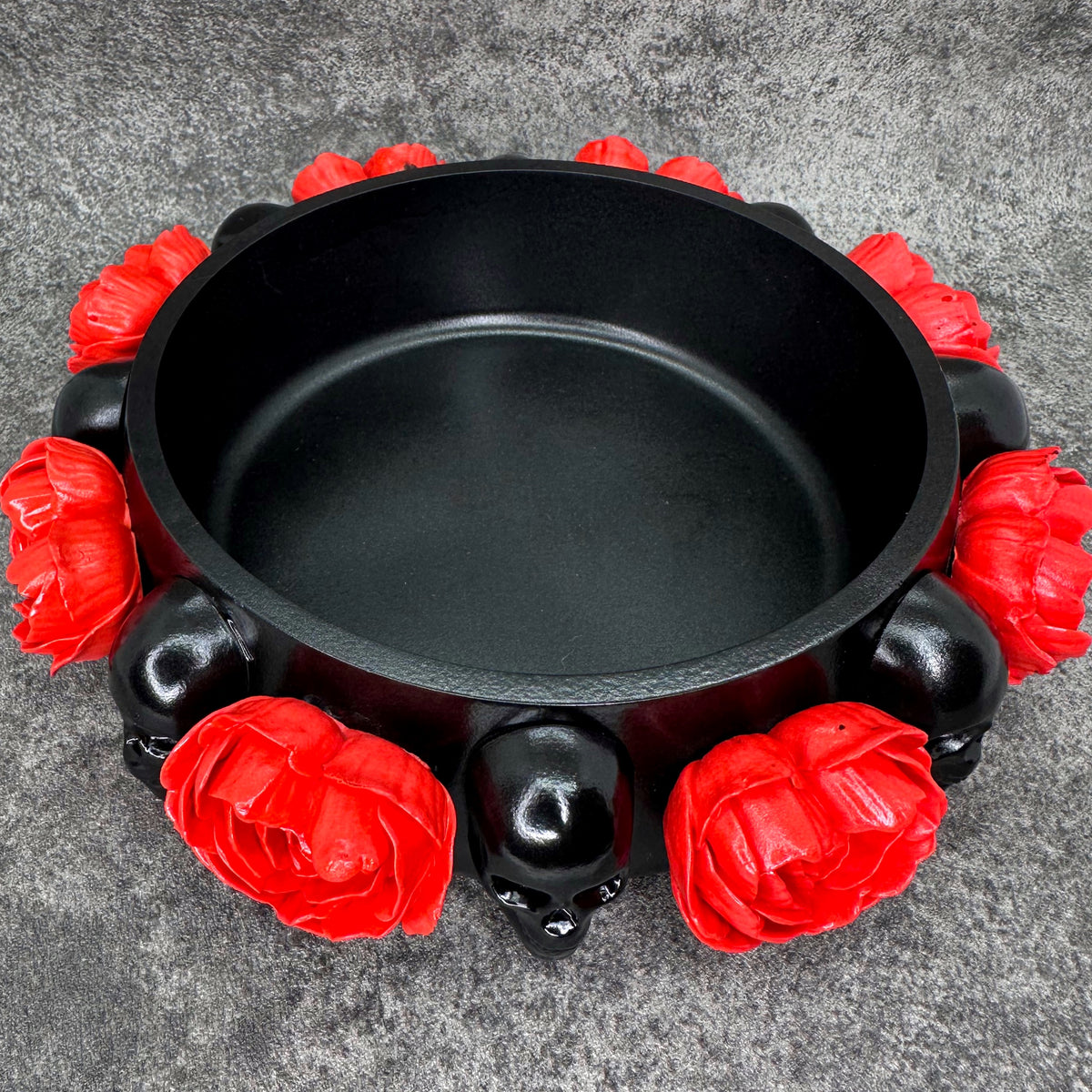 Red Rose Ritual Skull & Red Rose Ritual Bowl – PAPER & GLASS