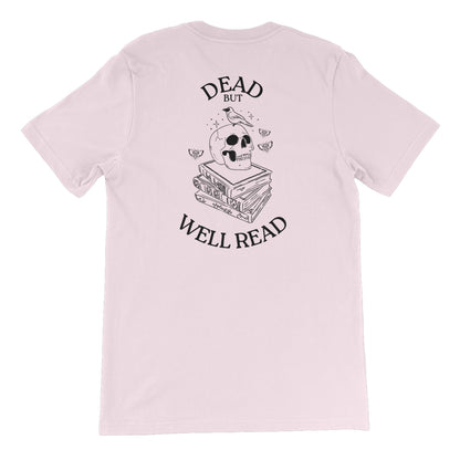 Dead But Well Read Unisex Short Sleeve T-Shirt