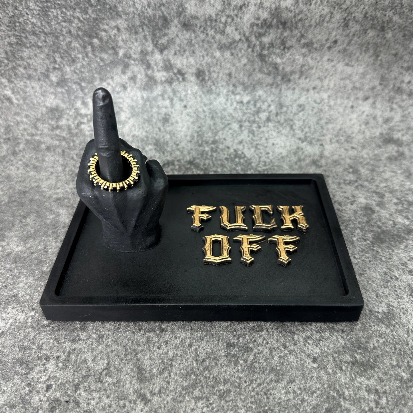 Middle Finger Jewellery Stand