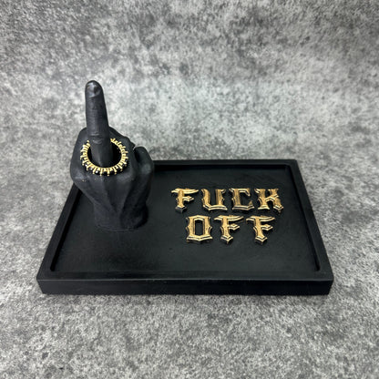 Middle Finger Jewellery Stand