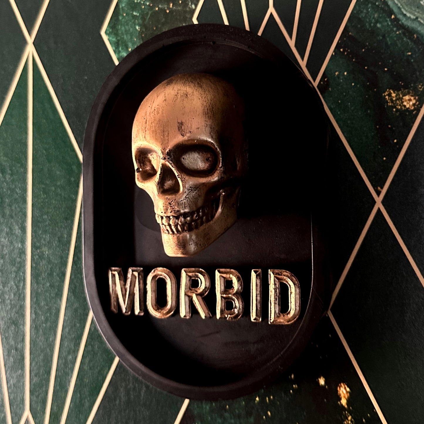 ‘Morbid’ Wall Plaque