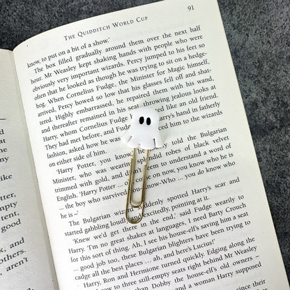 Cute Ghost Handmade Bookmark