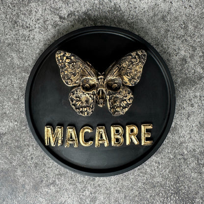 ‘Macabre’ Death Moth Wall Plaque