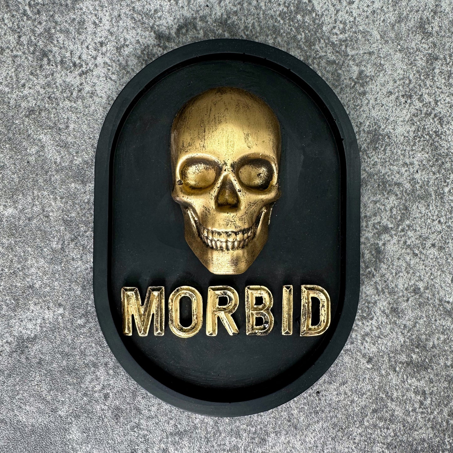 ‘Morbid’ Wall Plaque