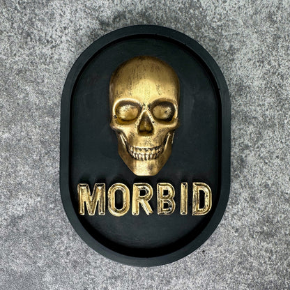 ‘Morbid’ Wall Plaque