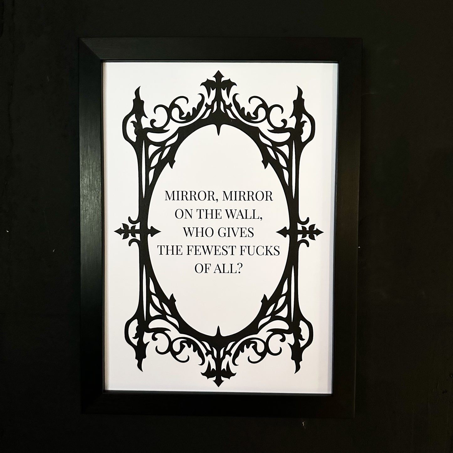 Mirror, Mirror A4/A5 Gothic Art Print