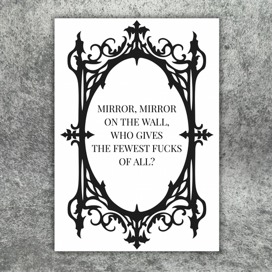 Mirror, Mirror A4/A5 Gothic Art Print