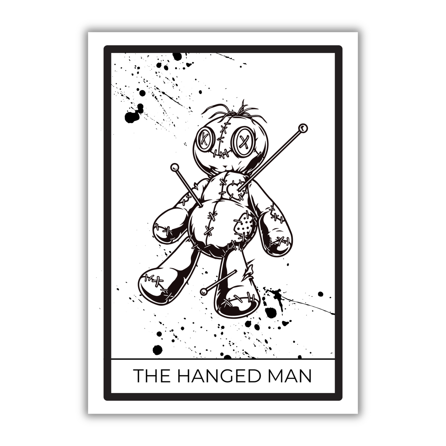 The Hanged Man Tarot Card A4/A5 Print