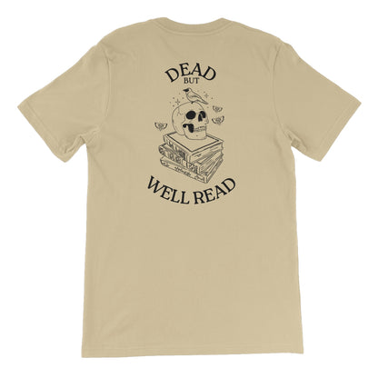 Dead But Well Read Unisex Short Sleeve T-Shirt