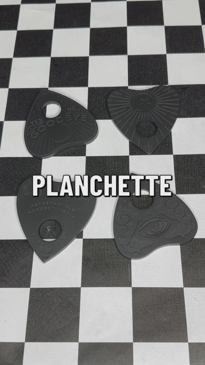 Ouija Planchette Ceramic Coasters Set